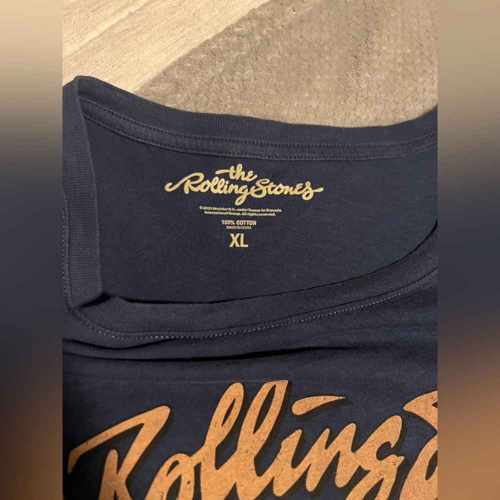 The Rolling Stones Navy tee - Picture 3 of 6